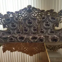 مبل سلطنتی بسیارتمیزوشیک چوب گردو