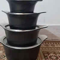 سرویس قابلمه چدن گرانیت