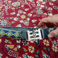 کمربند زندانی باف پشت چرم|کیف، کفش، کمربند|اصفهان, دستگرده|دیوار