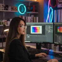 طراحی لوگو کارت تابلو چنلیوم اینستاگرام گرافیک