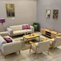 مبل کاپر/پایه های فـلزی+مناسب فضای کوچک وبزرگ|مبلمان خانگی و میز عسلی|اصفهان, کساره|دیوار
