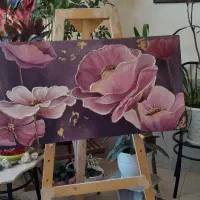 سفارش  طراحی چهره سیاهقلم نقاشی روی سفال|تابلو، نقاشی، عکس|مشهد, امیر|دیوار
