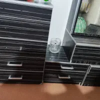 فروش تخت خواب، آینه، دراور و پاتختی تبریز|تخت و سرویس خواب|ایلخچی, |دیوار