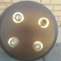 لوستر چوبی هنری
