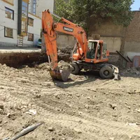 خاکبرداری. گودبرداری. تخریب ساختمان