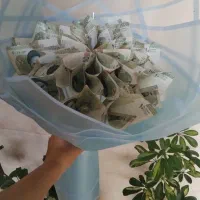 گل روبانی|گل مصنوعی|زرقان, |دیوار