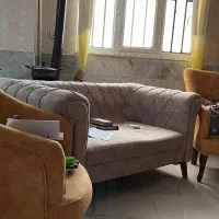 نیم ست مبلمان چستر با پارچه مخمل کیفیت بالا|مبلمان خانگی و میز عسلی|مشهد, کوثر|دیوار