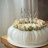 اموزش کیکهای عقد ونامزدی وعروسی