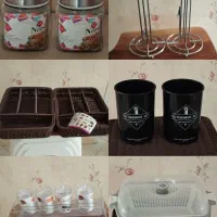 نظم دهنده بانکه جا نانی قاشقی کفگیر چای دستمالی