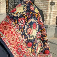 فرش دستبافت گل فرنگی