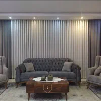 پرده سرای زمرد خانم کاظمی کنار کافینت شهریار سی۵|پرده، رانر، رومیزی|فولادشهر, C5|دیوار