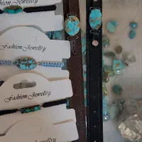 سنگ های فیروزه  انگشتر و دستبند