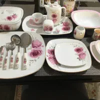 ظرف چینی سوفله جاروبرقی سینی فلاسک اتوپرس بانکه