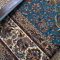 یک جفت فرش۹متری۱۲۰۰شانه۳۶۰۰تراکم گل ومرغ آکبند|فرش|تهران, فلاح|دیوار