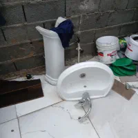 روشویی با شیرو پارکت