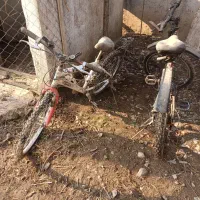 دوچرخه.مخزن آب آهنی|دوچرخه، اسکیت، اسکوتر|طاهرگوراب, |دیوار