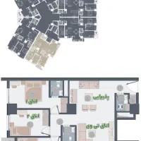 ۱۱۰ متری برج فراز خوش نقشه غرب دریاچه|پیش‌فروش املاک|تهران, جوانمردان (اندیشه)|دیوار