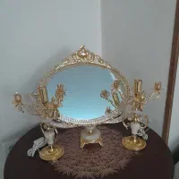 آینه و شمعدان