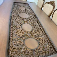 میز ناهار خوری ۱۰ نفره چوب گردو|میز و صندلی غذاخوری|تهران, شهرک چیتگر|دیوار