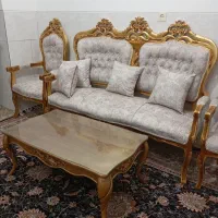 مبلمان کلاسیک هشت نفره|مبلمان خانگی و میز عسلی|محلات, |دیوار