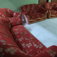 یک دست مبل راحتی کار تهران دست دوم در حد نو|مبلمان خانگی و میز عسلی|تربت‌حیدریه, کاشانی|دیوار