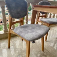 میز ناهار خوری ۴ نفره چوب راش|میز و صندلی غذاخوری|قائم‌شهر, |دیوار