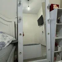 آینه قدی چراغ دار قاب ام دی اف ۸۵ در ۱۸۵