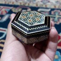 جعبه خاتم کاری انگشتر