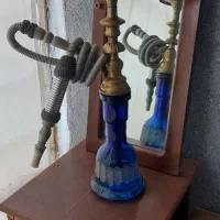 قلیان  تنه برنجی دوسیب