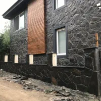 سنگ کاری ومحوطه سازی با سنگ لاشه(کوهی)
