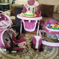 کالسکه و صندلی غذای مامالاو