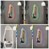 آینه دفرمه جذاب 7 رنگ ( فروشگاه طنین بانو )|آینه|رشت, پیرکلاچای|دیوار