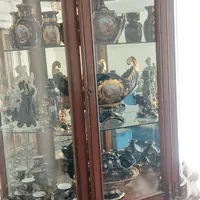 بوفه دو تیکه چوب|بوفه، ویترین، کنسول|تهران, شهرک ژاندارمری|دیوار