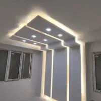 اجرای کناف ،سقف کاذب،لاین نوری