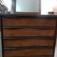 آینه و میز دراور ۴ کشو سالم|جاکفشی، کمد، دراور|اراک, |دیوار