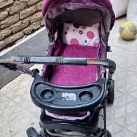 دوچرخه و کالسکه کودک و صندلی ماشین