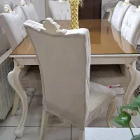 میز ناهار خوری ۶ نفره همراه ۶ صندلی