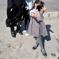 پیراهن مخمل دخترانه