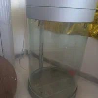 آکواریوم شیشه گرد بزرگ