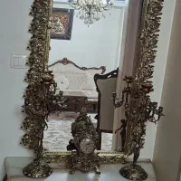 آینه شعمدان برنجی
