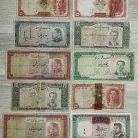 ۷۰ برگ اسکناس پهلوی و جمهوری|کلکسیون سکه، تمبر، اسکناس|مشهد, آزادشهر|دیوار