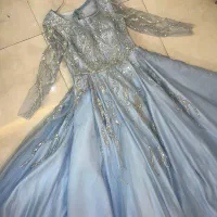 پیراهن سنگ دوزی شده دارای کاپ و فنر دوزی شده|لباس|آمل, |دیوار