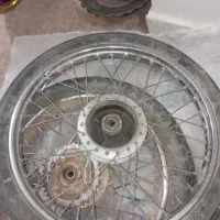 چرخ لاستیک عقب وجلو موتور سیکلت|قطعات یدکی و لوازم جانبی|جعفرآباد, |دیوار