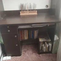 دو عدد کتابخانه با میز تحریر|کتابخانه، شلف، قفسه‌های دیواری|تهران, سجاد|دیوار