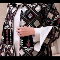 پارچه لنین سوزندوزی یک متر