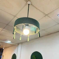 لوستر آویز سقفی مکرومه