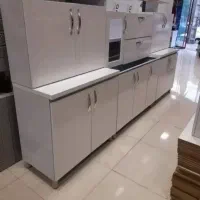 کابینت بدنه فلزیی درب چوبی‌کد asd543