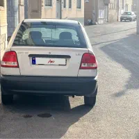 پراید کم کار بدون رنگ