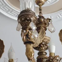 لوستر برنز|لوستر و چراغ آویز|تهران, تهرانسر شرقی|دیوار