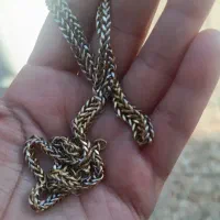 زنجیر طلا گندمی|جواهرات|مسجد سلیمان, |دیوار